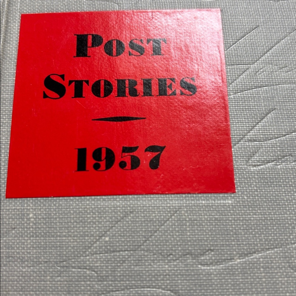 Post Stories 1957 Coffee Table Book - Red and Gray